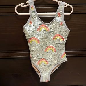 Shade Critters Swim 3T Rainbow sequins perfect condition